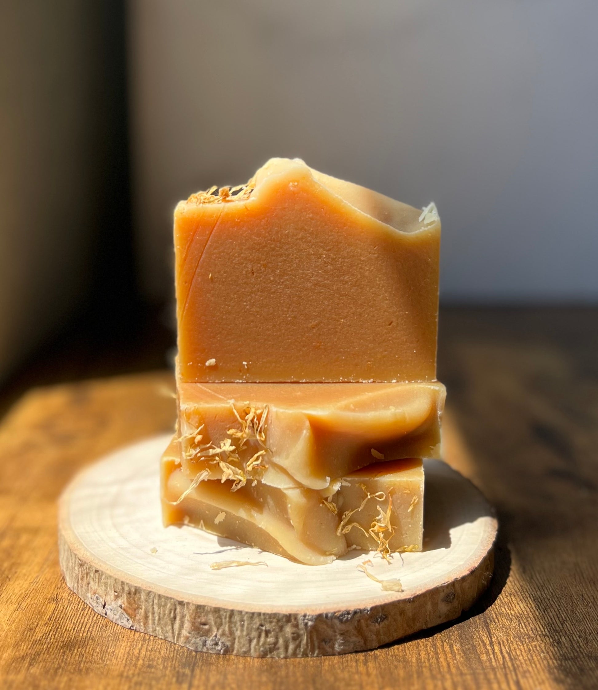 lemongrass patchouli goat milk soap