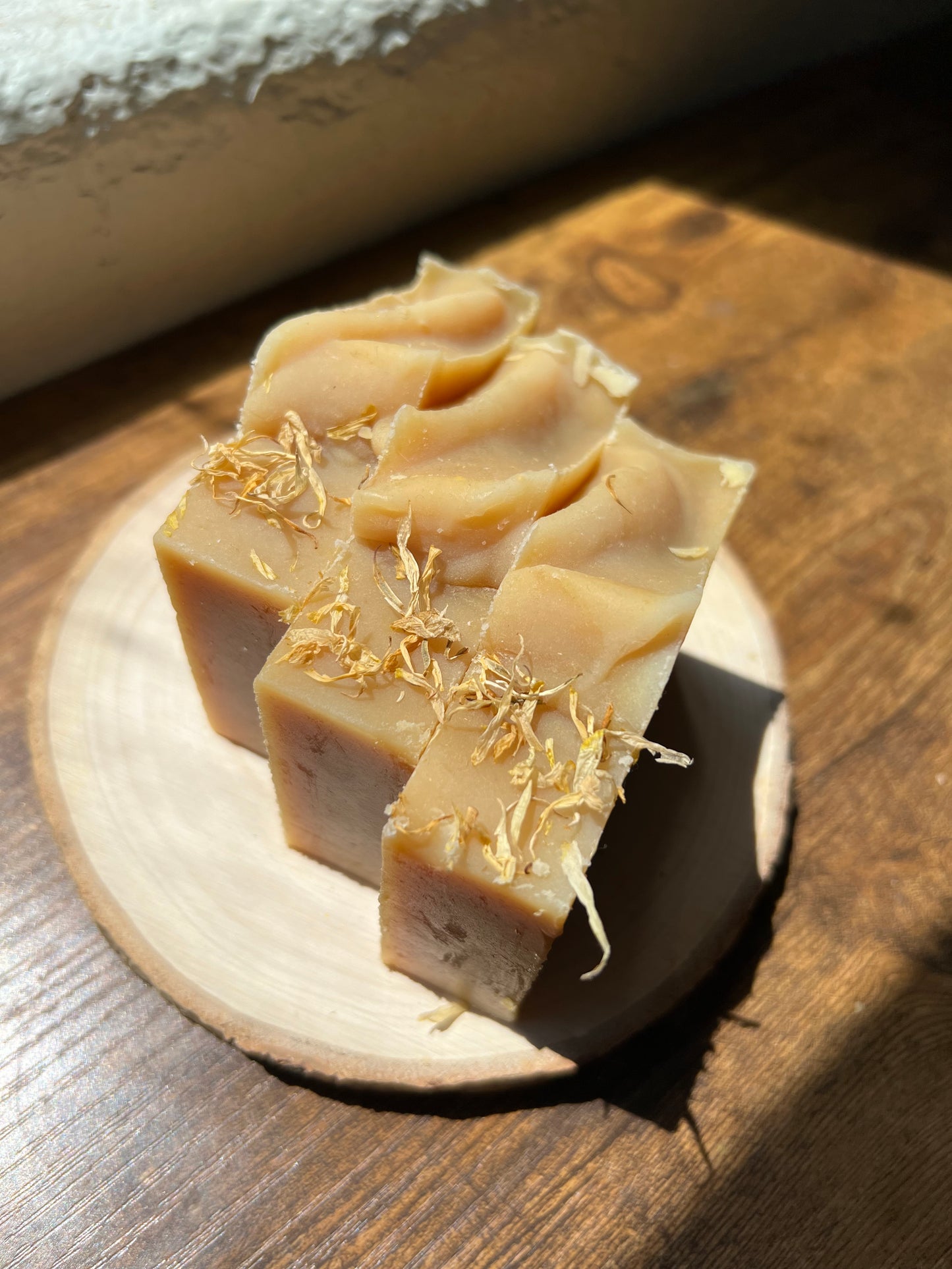 lemongrass patchouli goat milk soap