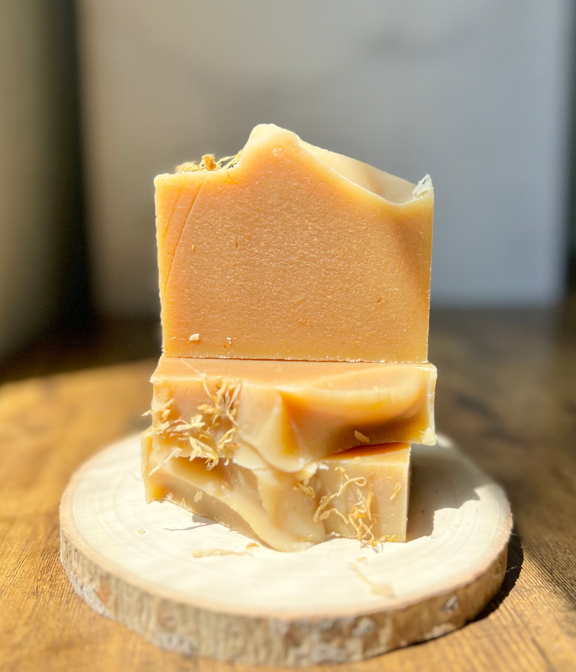 lemongrass patchouli goat milk soap