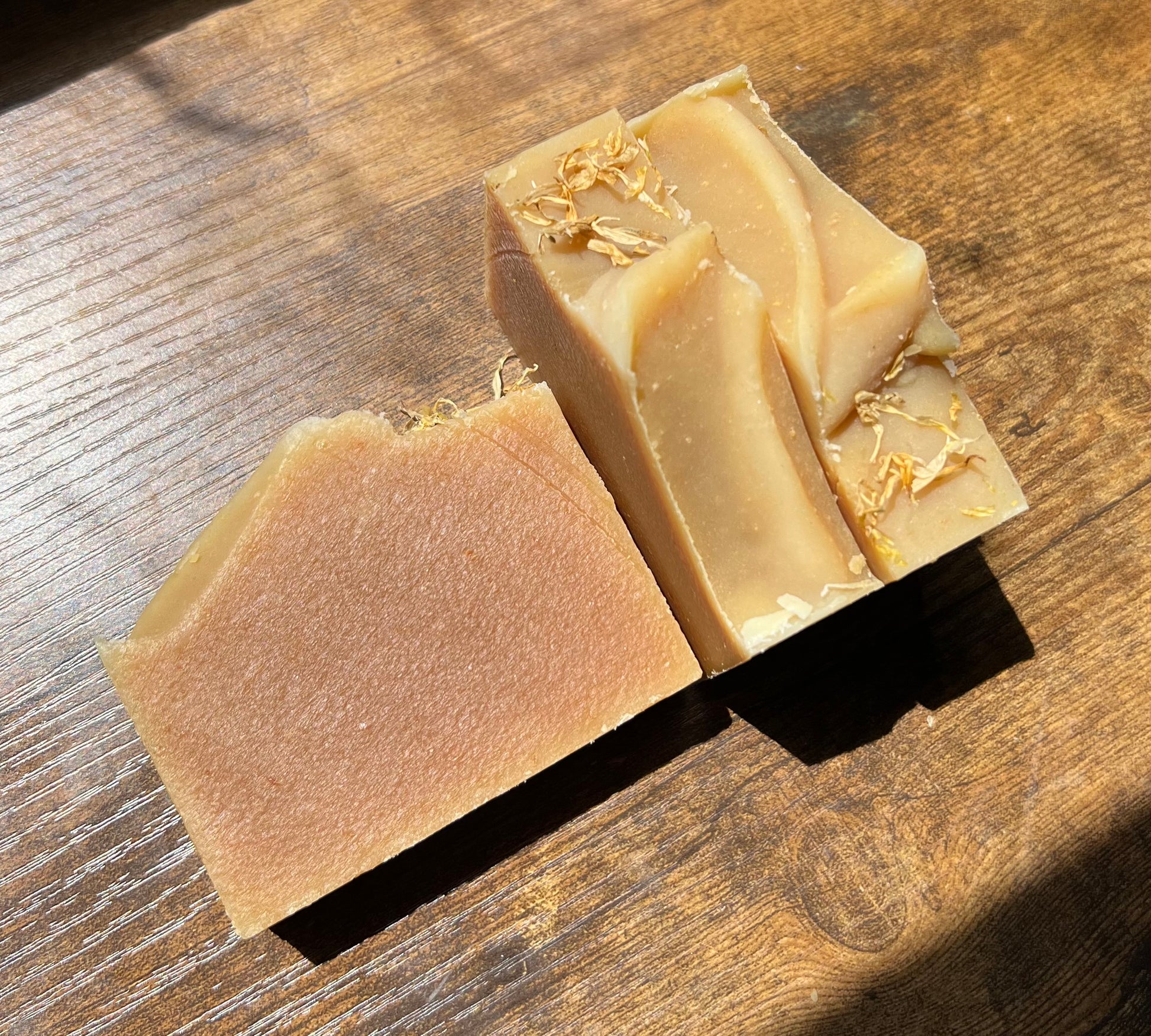 lemongrass patchouli goat milk soap