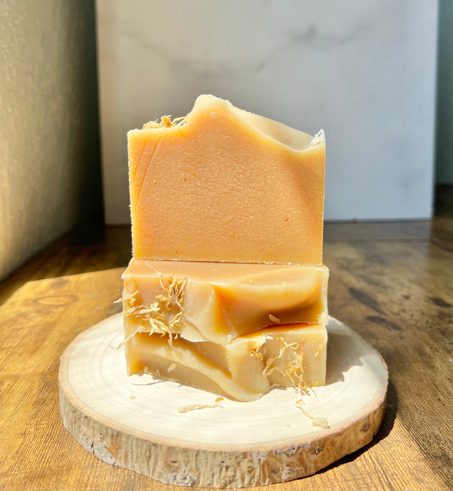 lemongrass patchouli goat milk soap