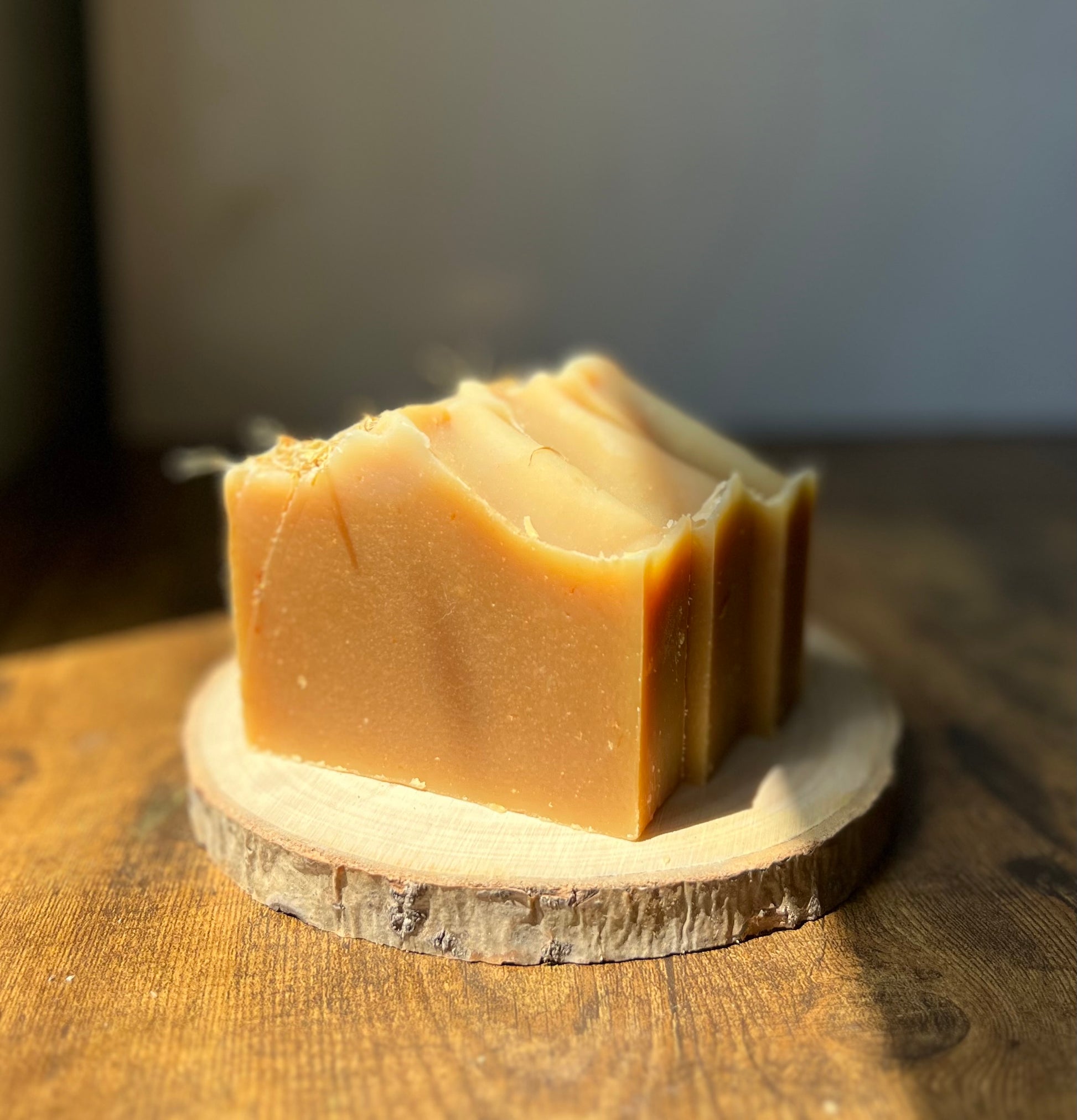 lemongrass patchouli goat milk soap