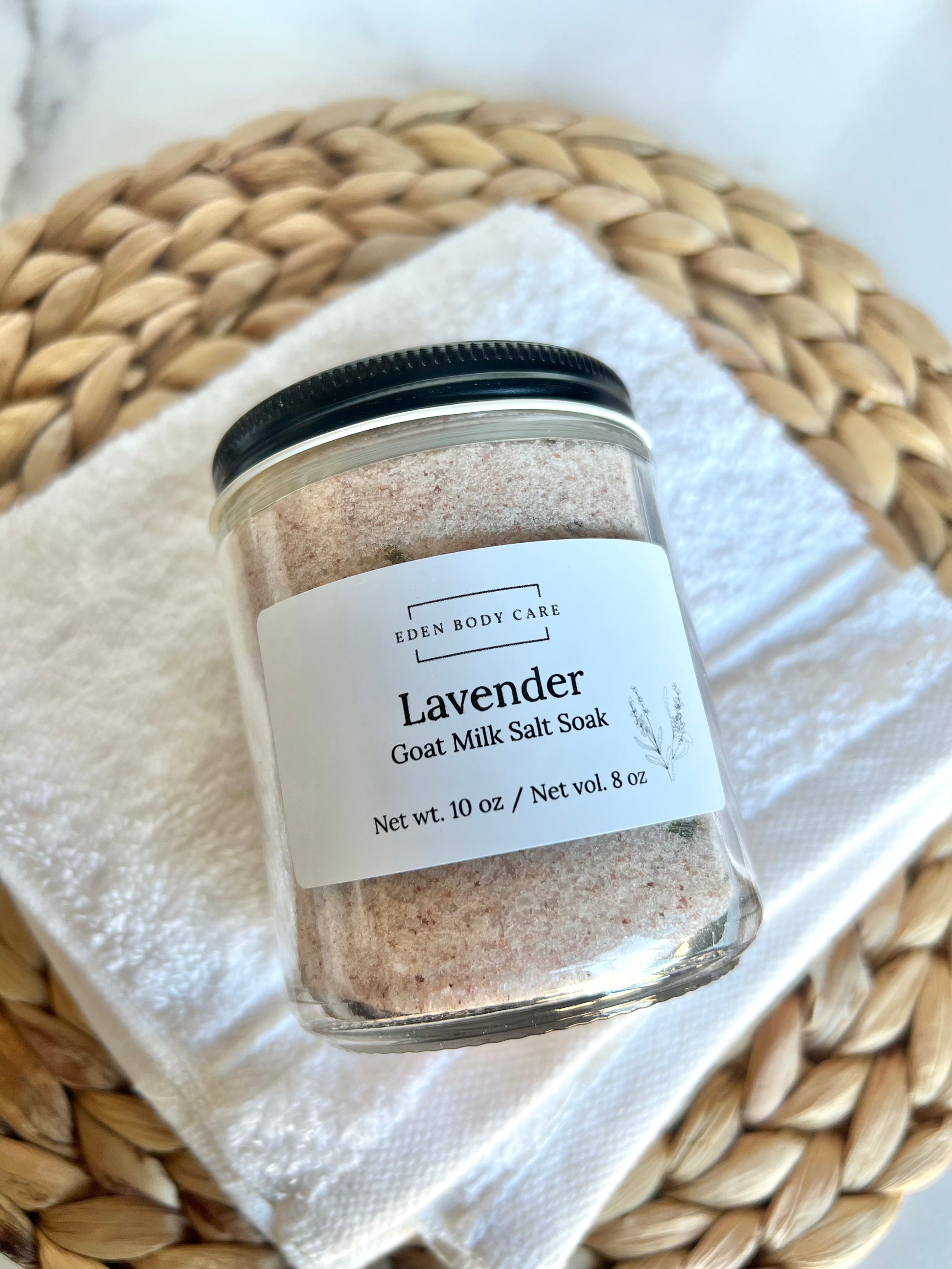 Lavender Goat Milk Salt Soak