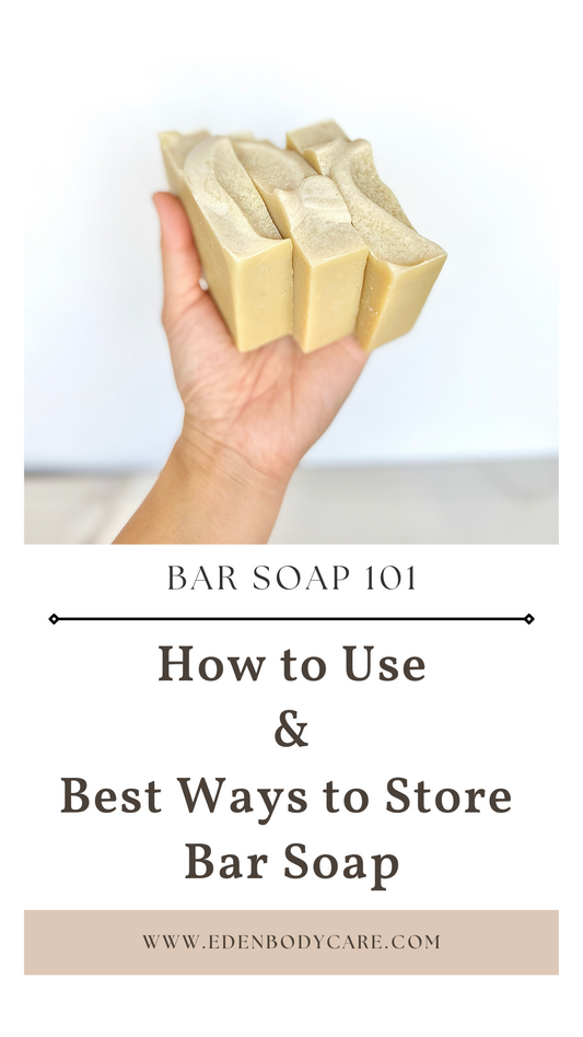 How To Use Bar Soap And How To Store Bar Soap In The Shower