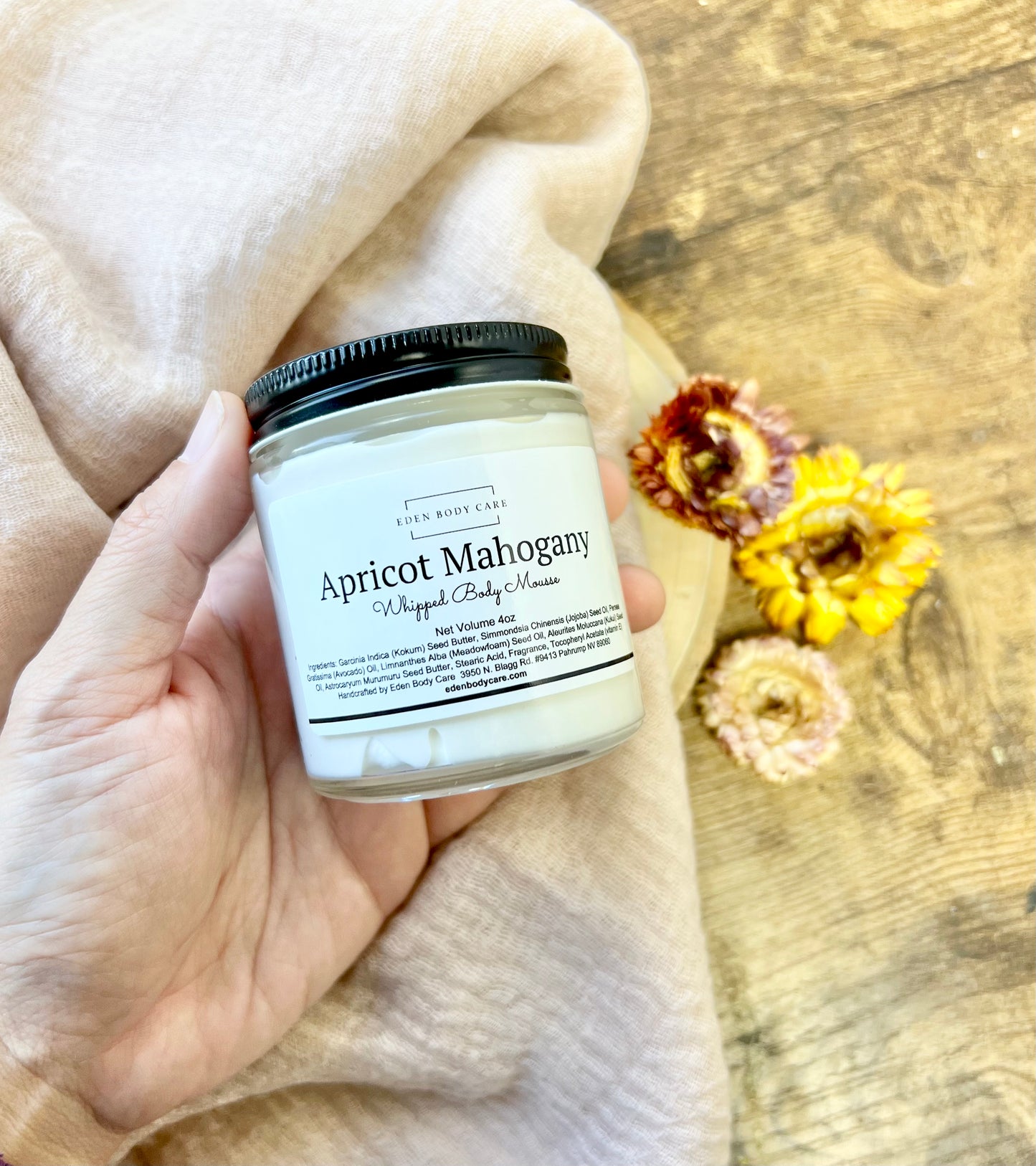 Apricot Mahogany Whipped Body Butter