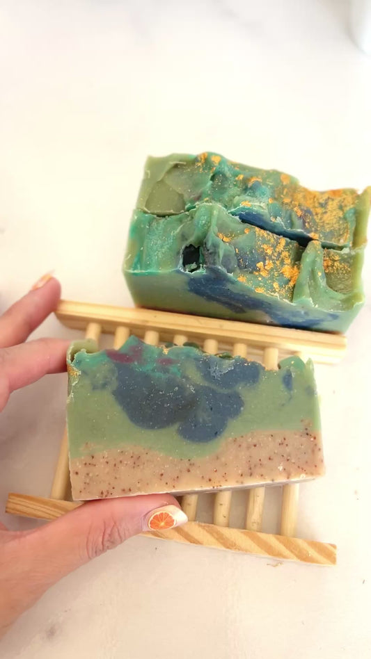 Lush Lagoon Goat Milk Soap