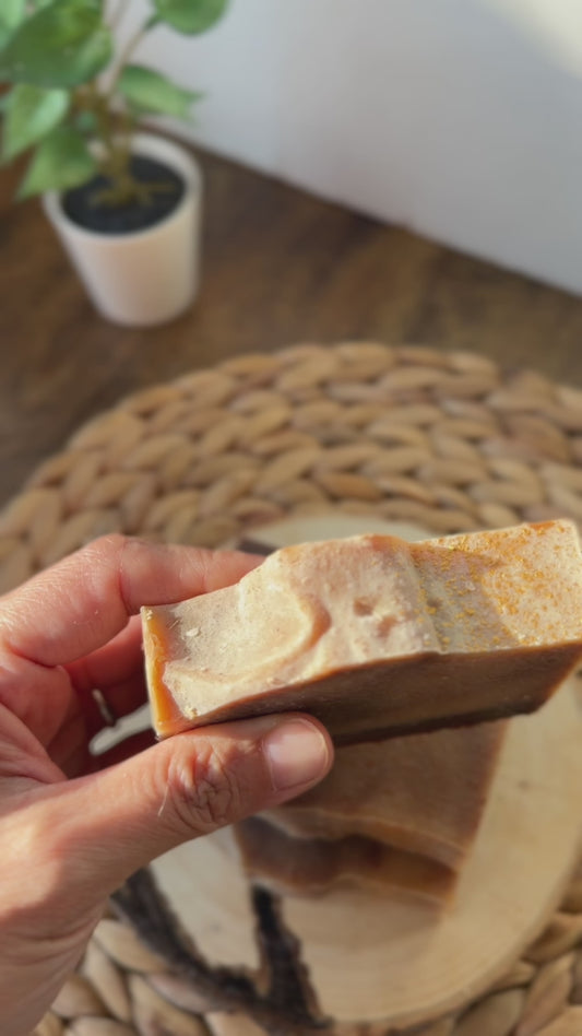 Cinnamon Bourbon Goat Milk Soap