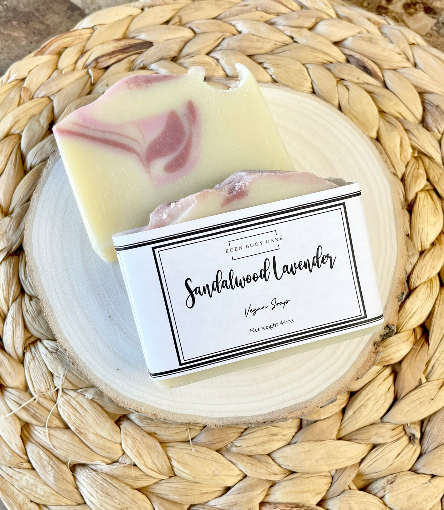 Sandalwood Lavender Vegan Soap