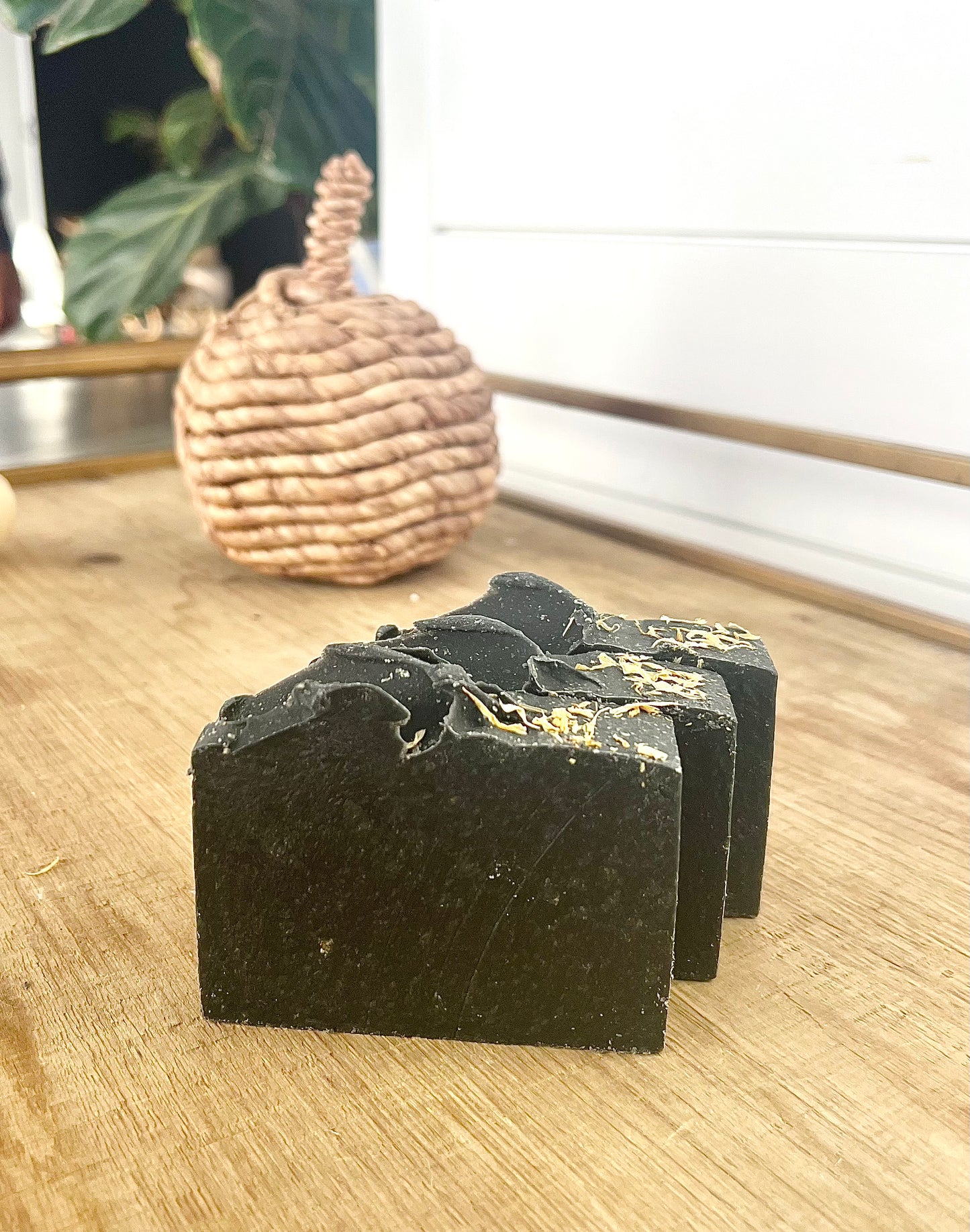 Lavender Lemongrass Charcoal Goat Milk Soap