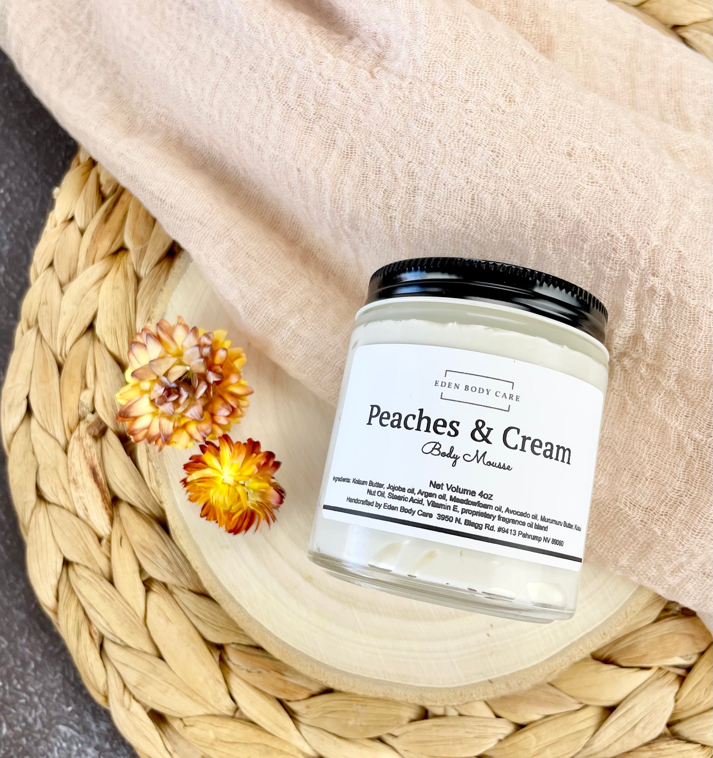 Peaches and cream body butter