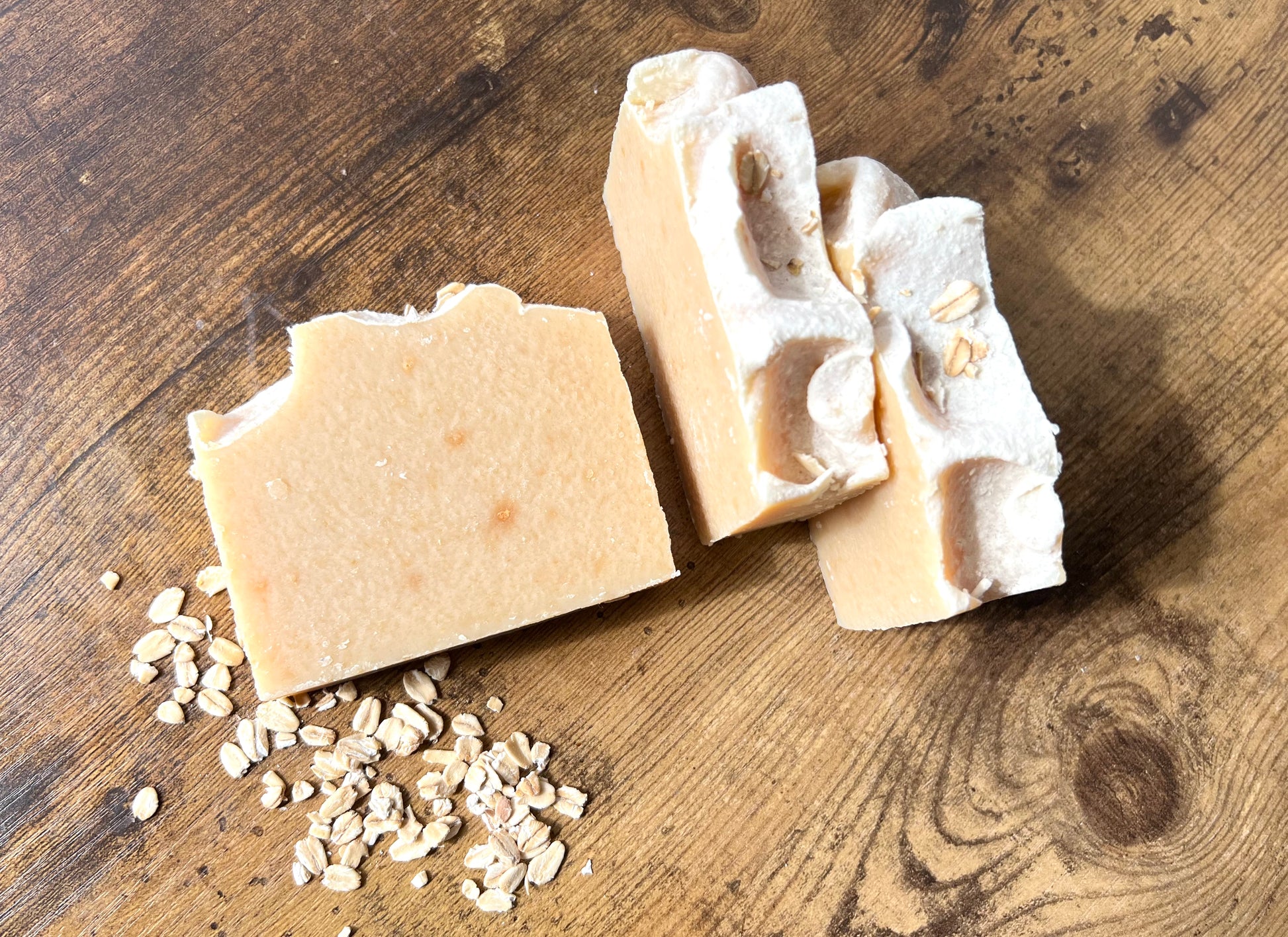 Oatmeal Honey Soap with Goat Milk, All-Natural Skincare by ACT Skin  Therapy